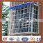 Wrought iron and galvanized steel window grill design