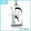 Charm Jewelry Alphabet Letter E Charm Pendant in Sterling Silver