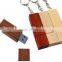 2-64GB Wooden USB 2.0 flash drive with three colours