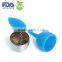 Personalized shaped silicone tea bag infuser, silicone tea bag, silicone tea infuser
