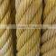 new product UHMWPE and polyamide monofilament 6 strand winchline rope