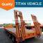 Used Low Bed Trailer , Second-hand Low Bed Truck Trailer Excavator Trailer