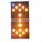 1200*600mm cold -rolled plate 15 lamps LED arrow traffic sign board