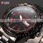 Shark Army Analog Sport Black Stainless Steel Military Quartz Men Watch