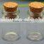 Mini 5/10/20/30/50ml bottle with cork, wishing bottle drift bottle glass floating bottle