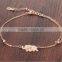 Jewelry 2016 Adjustable Rose Gold Elephant Bracelet
