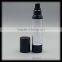 15ml/30ml blue cosmetic bottle fancy airless bottle black airless pump bottle for personal care