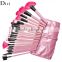 Pink makeup brushes Professional 24pcs Makeup Brushes Set Wholesale