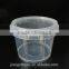 Food grade BPA free clear plastic bucket cheap plastic bucket manufacturer for wholesales