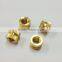 CNC Lathe Machining Brass Nuts