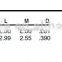 662 Union, D.O.T. Air Brake Fitting For Rubber Tube,Control valve