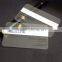Ultra Thin Transparent Clear Business Cards with Hot Foil Stamping