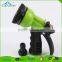 china supplier 8 patterns plastic water spray nozzle garden hose nozzle