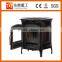 American style freestanding Enamel Fireplace/Wood fireplace with Brown colour DHF905UCE