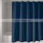 solid color polyester shower curtain