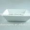 White Ceramic Casserole Dish With Lid, Small White Baking Dish Rectangular Shaped Serving Dishes