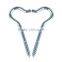 3-7/8 inch zinc-plated steel screw hook (3-piece package)