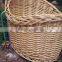 Cheap colored removable front wicker bike basket