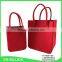 Customized 2pcs cheap handle foldable felt shopping bag