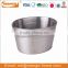 Colorful Stainless Steel Handle metal champagne bucket
