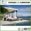 CQT034 outdoor beach chair rattan sun lounger