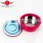 High quality 3pcs plastic insulated tiffin box / steel inner lunch box