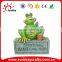 Resin garden decoration frog statues