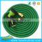 Green color most strong garden hose and sprinkler as seen on tv