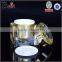 crystal china cosmetic jar with diamond lid