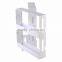 Hot selling plastic spicy shelf saving space cabinet spice bottle organiser shelf