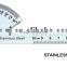 stainless steel protractor and ruler adjustable square ruler
