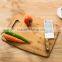 Bamboo cutting board, eco-friendly, moso bamboo, color natural, 355*285*18mm