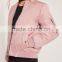 kurti with jacket designs soft touch bomber jacket pink fashion women coat