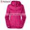 jacket in new model slim coral fleece hood women jacket