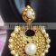 Gold plated DANGLER earrings