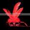 Sexy red feather party ball mask hot sales indian feather ball masks for 2016 promotional gifts