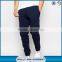 Dark blue plain fleece sweat pants fabric for man