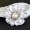 Simple Big Flower Shape Safety Brooches Pins Fashion Jewelry Accessories Matte Gold Sliver