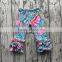 Children Remake Ruffle Floral Long PantsWith Bow Baby Girls Boutique Fall Icing Leggings Kids Winter Cotton Clothes