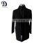 Mens Woolen Black Coat With Double Callor