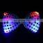 Party favor flashing led bow tie