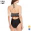 Fashion clothing modest swimwear swimsuits ruffle front one pieces cute swimwear