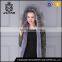 Raccoon fur collar fur coat womens winter jacket colorful fur parka