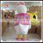 Funny Daisy duck mascot costume, plush animal cartoon figure costume