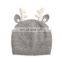 2017 autumn and winter warm children's hat Christmas small antlers baby knitted caps