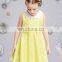 T-GD033 Chiffon Fabric Type High Quality Going Out Summer Burn Design Girl Dress