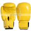 Proffessional Leather Boxing Gloves, Leather, Pu, Pink Glove, Yellow, Black