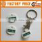 Customized Logo OEM Designed Plastic Coin holder Keychain