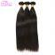 Brazilian Human hair Bundles Straight human hair weaving 16 18 20 inch remy Unprocessed Virgin human hair Natural Black