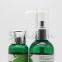 Manufacturer Green Color Cosmetic Plastic Spray Bottles With Label